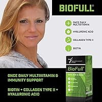 Vista 4 de BioFull Uñas para el cabello y la piel, vitaminas de biotina para cabello, piel y uñas, suplemento de biotina y colágeno para mujeres y hombres