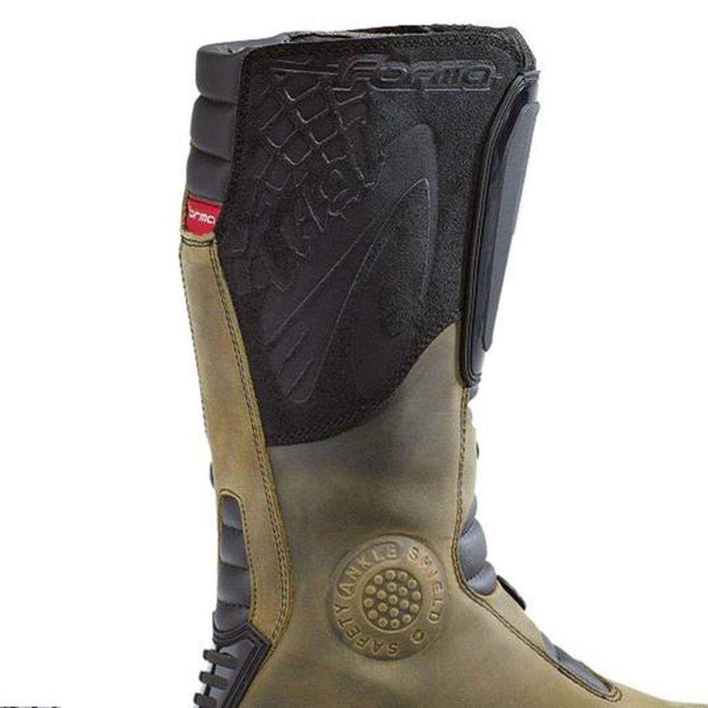 FORMA Boulder Approvato CE FORC380-2443 Stivali Moto43 EU, Marrone