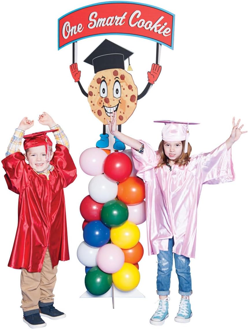 Star Graduate Prop Kit, Perfect Photo Op Kindergarten, Preschool, and Pre-K Graduation, 5 feet 5 inches High, Easy Assembly, Durable Design, Celebrate Your Little Graduates in Style