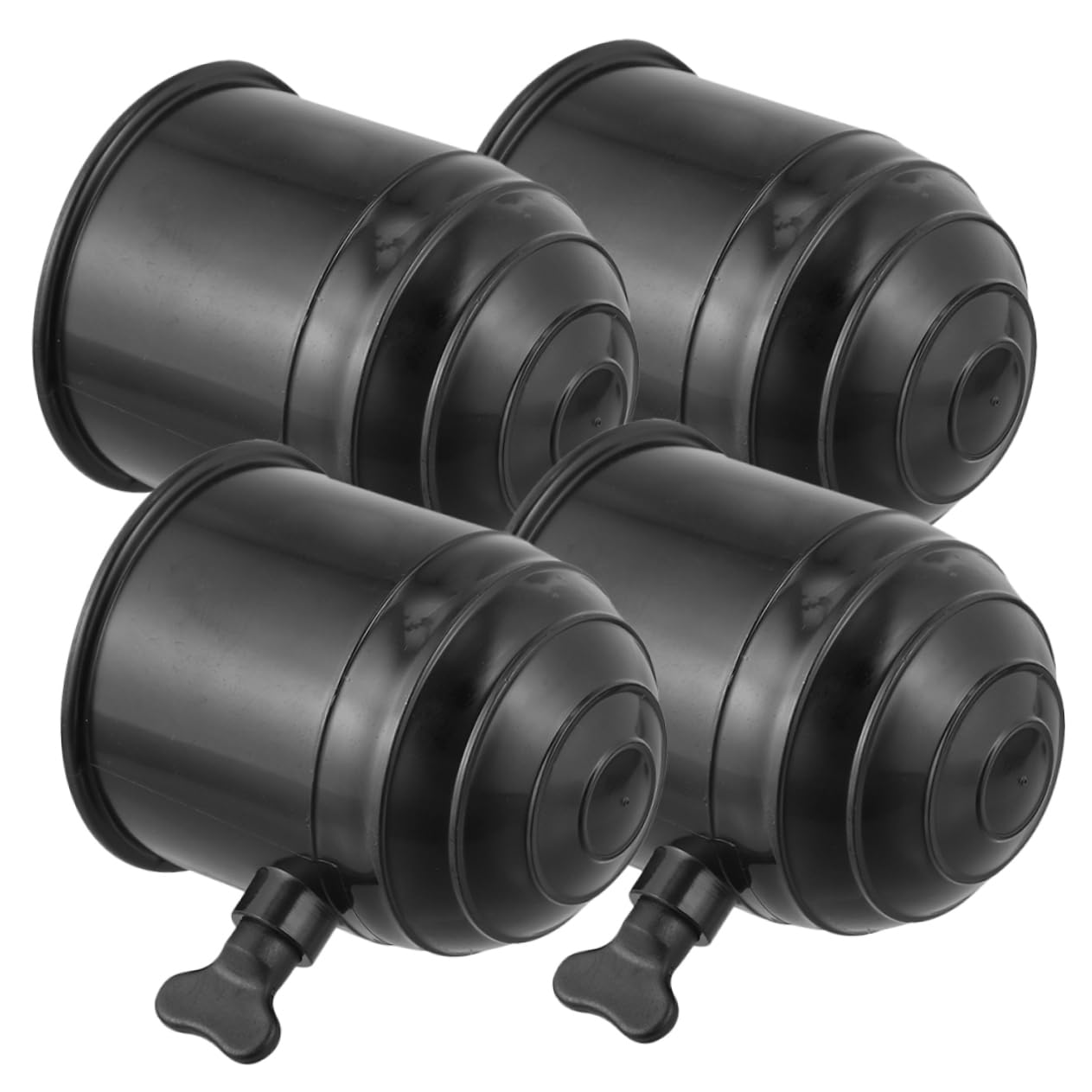 Alipis 3 Series Cubierta De Bola De Remolque De Tapa Bola De Enganche Capucha De Remolque RV Resistente Lluvia Adecuada Camiones 4 Piezas X 3