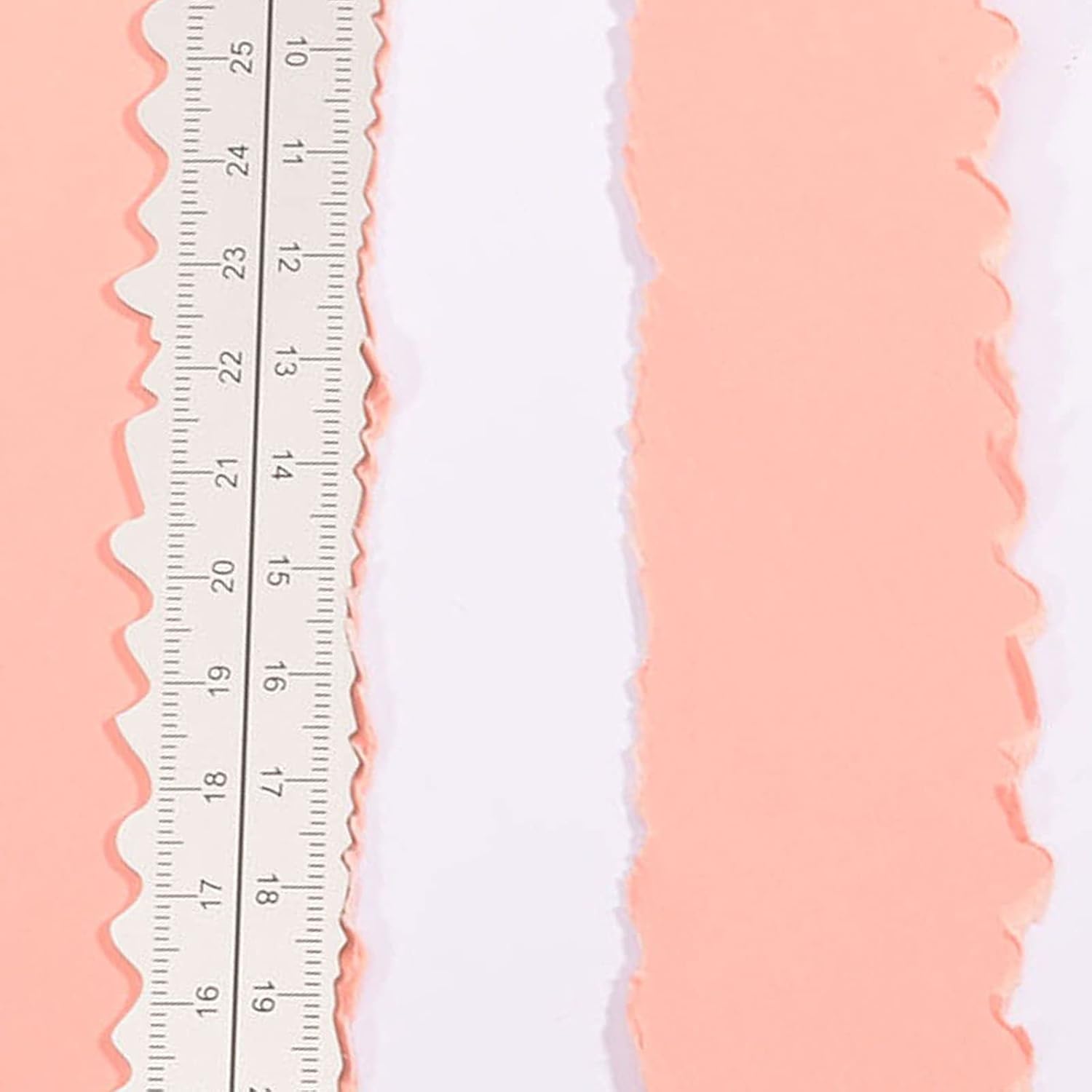 Vaessen Creative Paper Tearing Ruler, 35 cm, Aluminium, Ideal for Scrapbooking, Silver