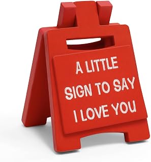A Little Sign To Say I Love You, Mini Sign Plaque For Valentine's Day,I Love You Gifts For Her & Him, Special for Women