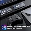 Controlador inalámbrico ShanWan para PC, iPhone, Android, Switch, Steam, gamepad 2.4G Bluetooth con gatillo Hall Effect, turbo, vibración (negro) 16 ago 2025 7