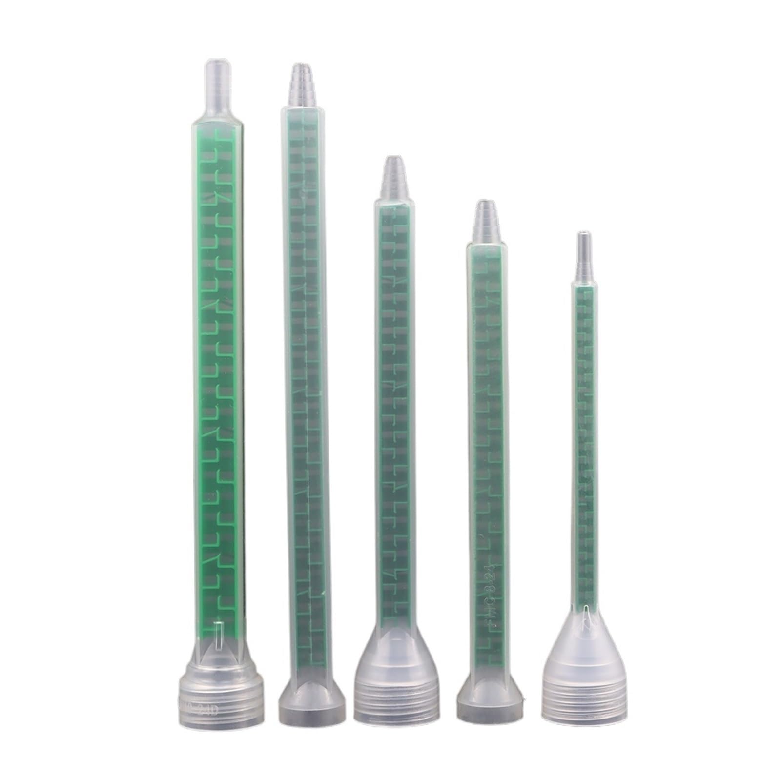Varnok Fmq06-24 50Pcs Epoxy Mixing Nozzle Static Mixing