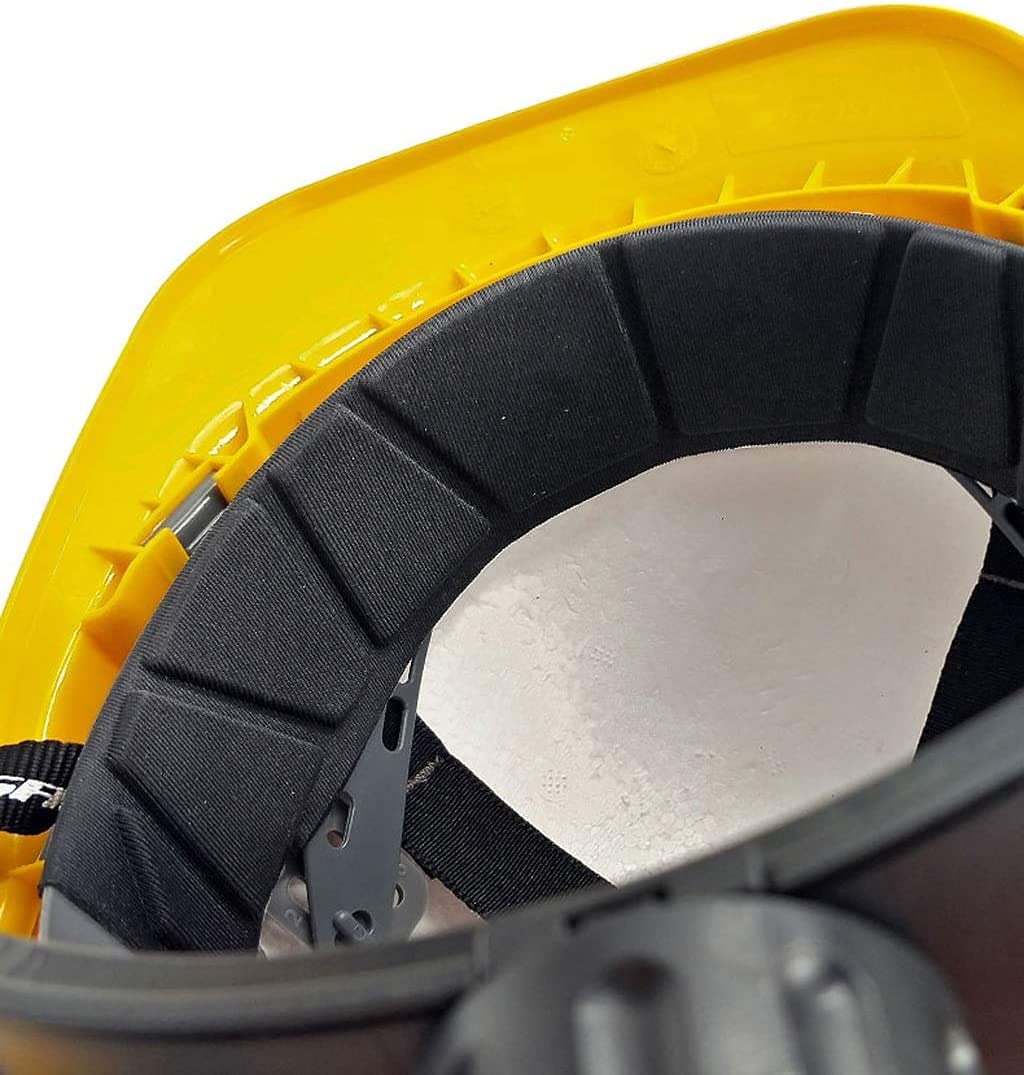 Casco da cantiere Anti-collisione Elettricista Assicurazione sul lavoro Casco ABS Elettricista Casco di sicurezza Ventilazione Cappuccio antiurto traspirante(Color:White)