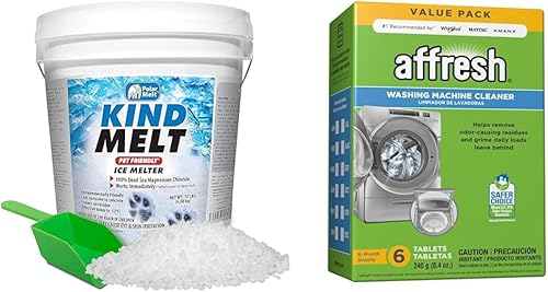 HARRIS Kind Melt - Limpiador de lavadora Affresh apto para mascotas, apto para 6 meses, limpia las lavadoras de carga frontal y carga superior,