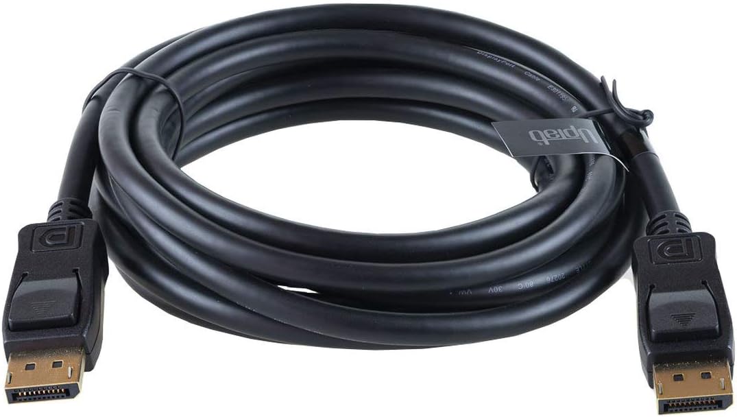 DisplayPort 1.4 Cable 8K 60Hz or 4K 144Hz UPTab (DP to DP 1.4 Cable) 8K Video Resolution and HDR Support (3M/9.8FT)