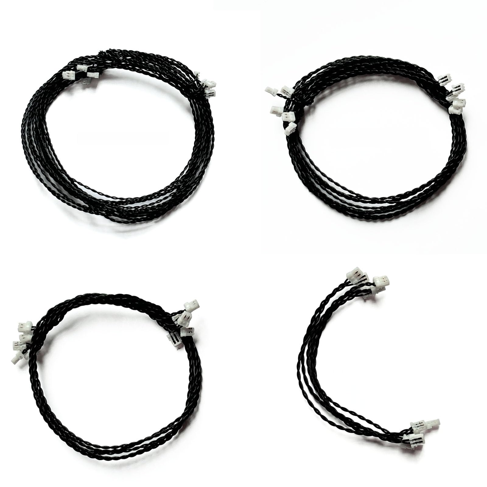 5Pcs Connecting Cable Compatible with Lego(0.8mm 2 Pin) - DIY Accessories for Lego LED Light Kits, Compatible with Lego Blocks Models, Building Blocks Light Accessories (30CM)
