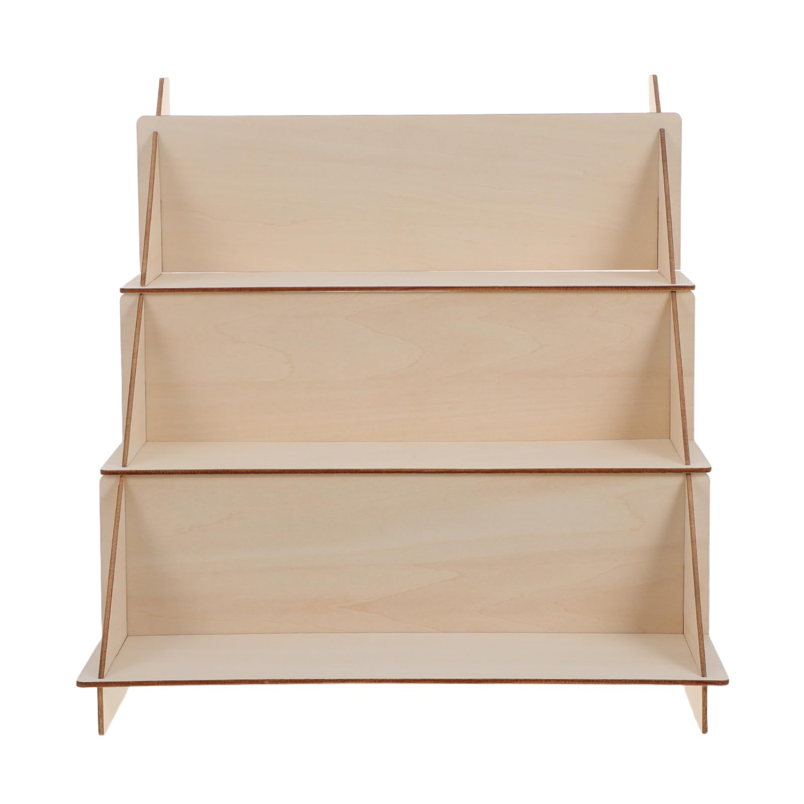 Support à bonsaï d'intérieur en bois massif SHINEOFI présentoir compact 30x30