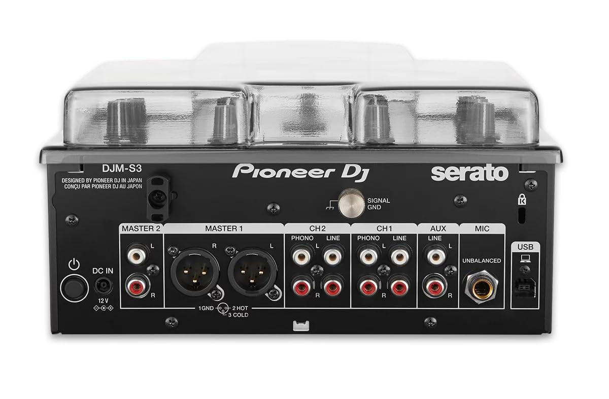 Decksaver Pioneer DJM-S3 Cover - Housse pour équipement DJ