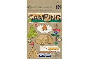 Boy Scout Camp Stitched Patches