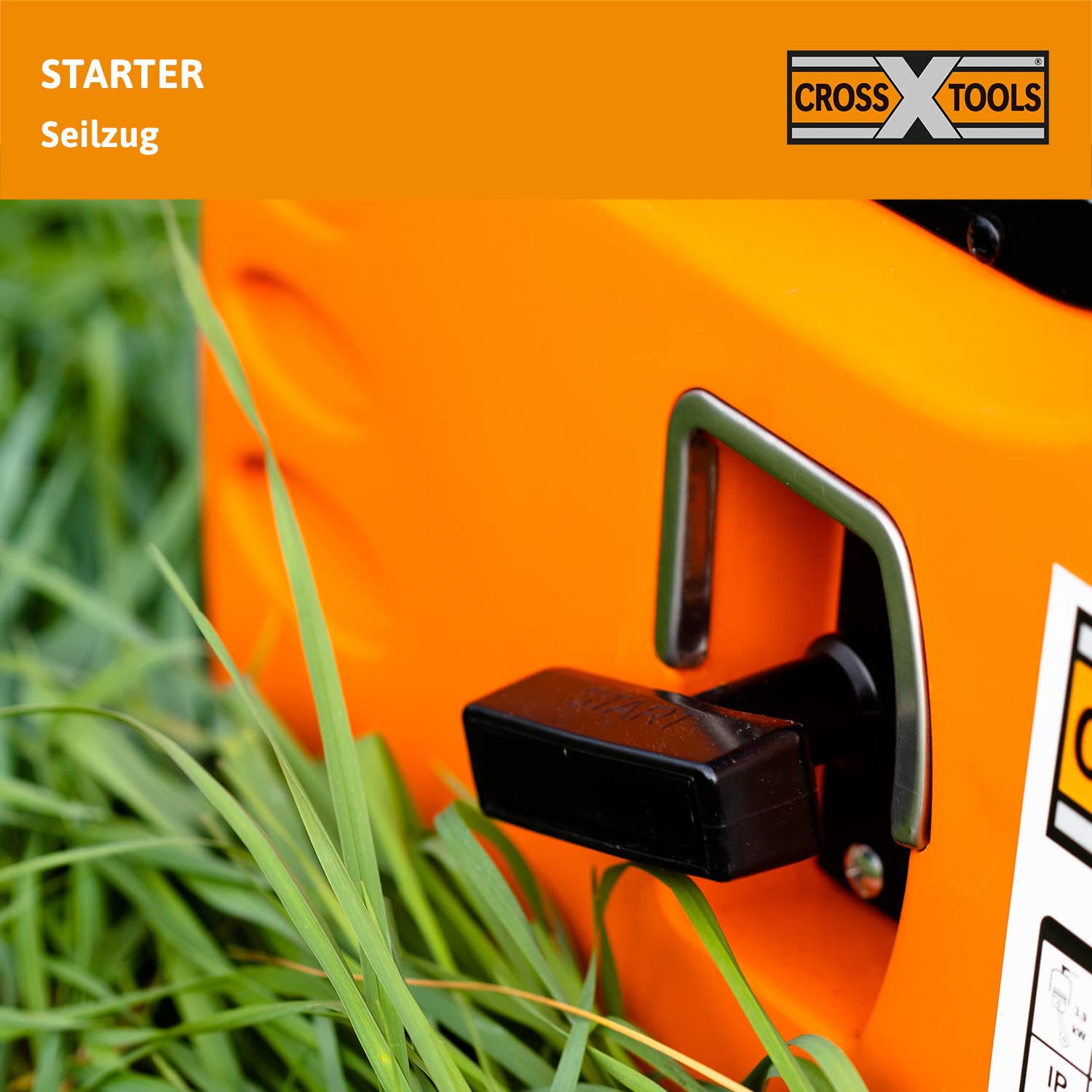 CROSS TOOLS Generator prądu inwertorowego na benzynę, agregat prądotwórczy (moc maks. 2200 W, 2 x 230 V; 1 x gniazdo 12 V, technologia INV umożliwia ładowanie laptopa, telefonu komórkowego itd.) CPG