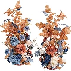 Or-russet Orange & Denim Blue