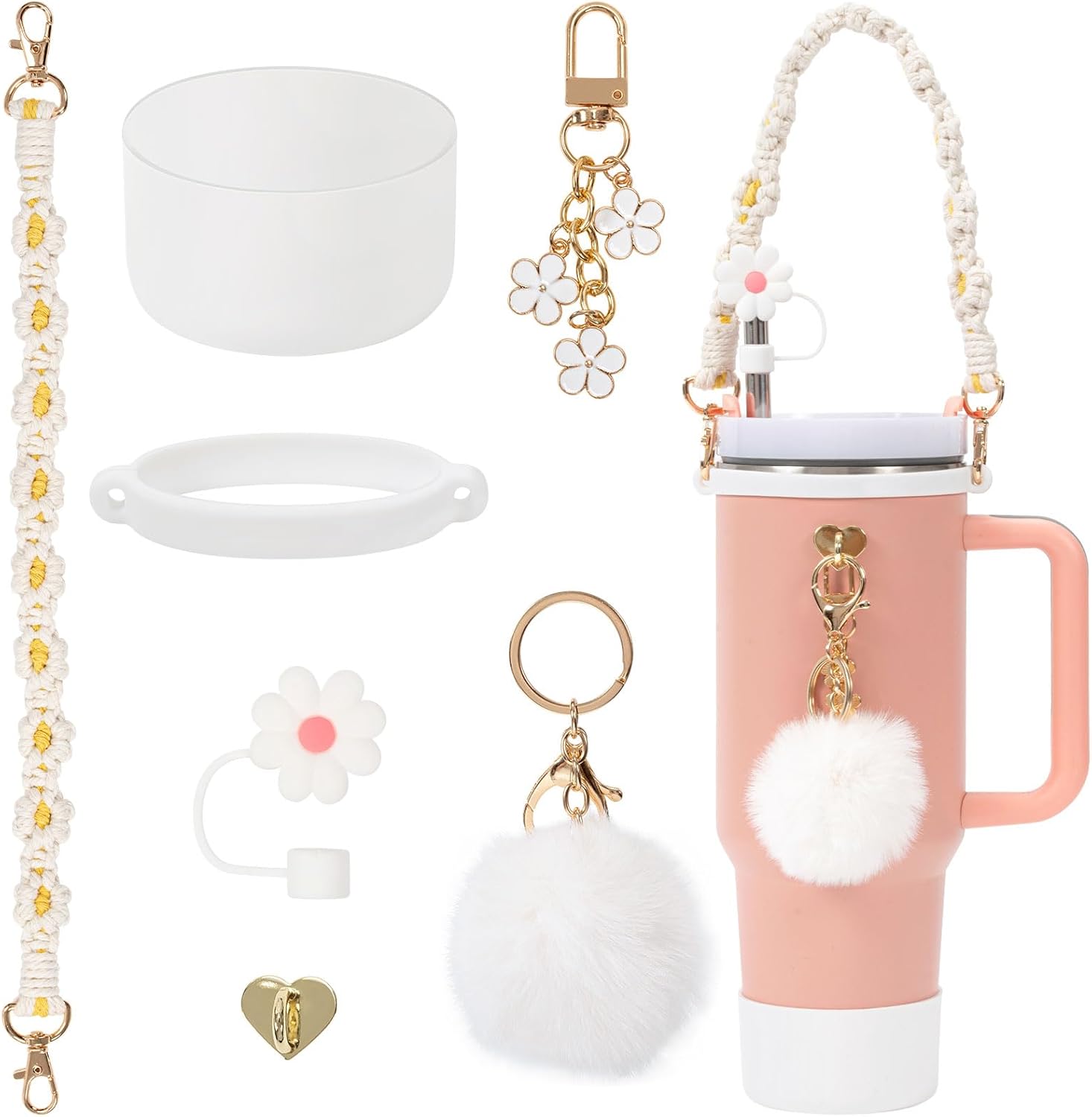 Stanley Cup Accessories, Including Water Bottle Handle Strap