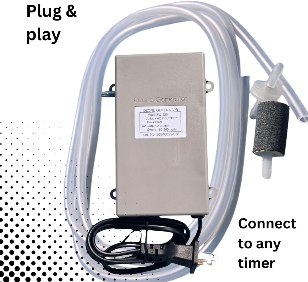 Ozone generator for cold plunge. Keep your cold plunge clean. Maintain cold plunge or ice bath water freshness for longer. Ice bath ozone generator.