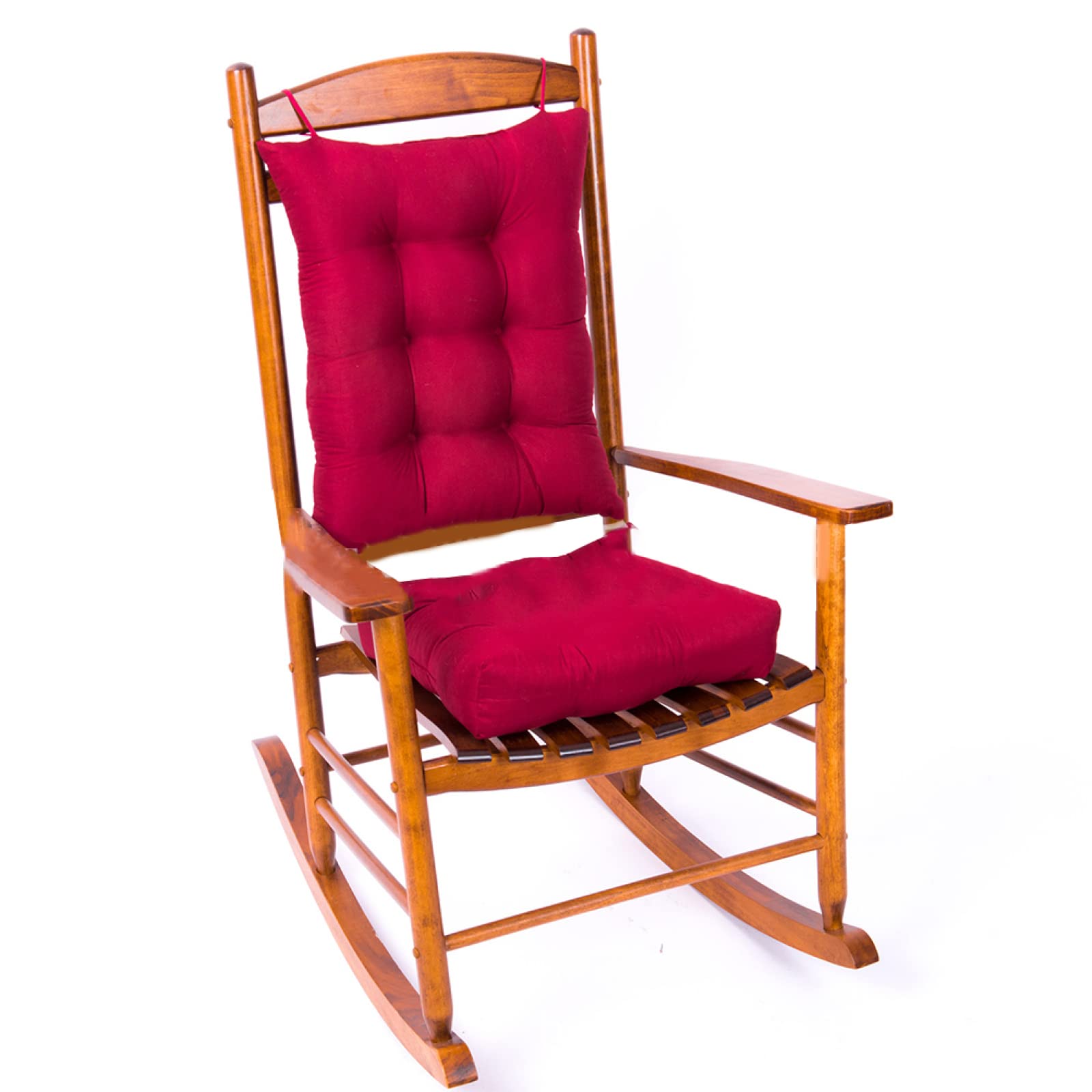 Cojines de respaldo alto para sillas con lazos y acolchado ergonómico de alta densidad
