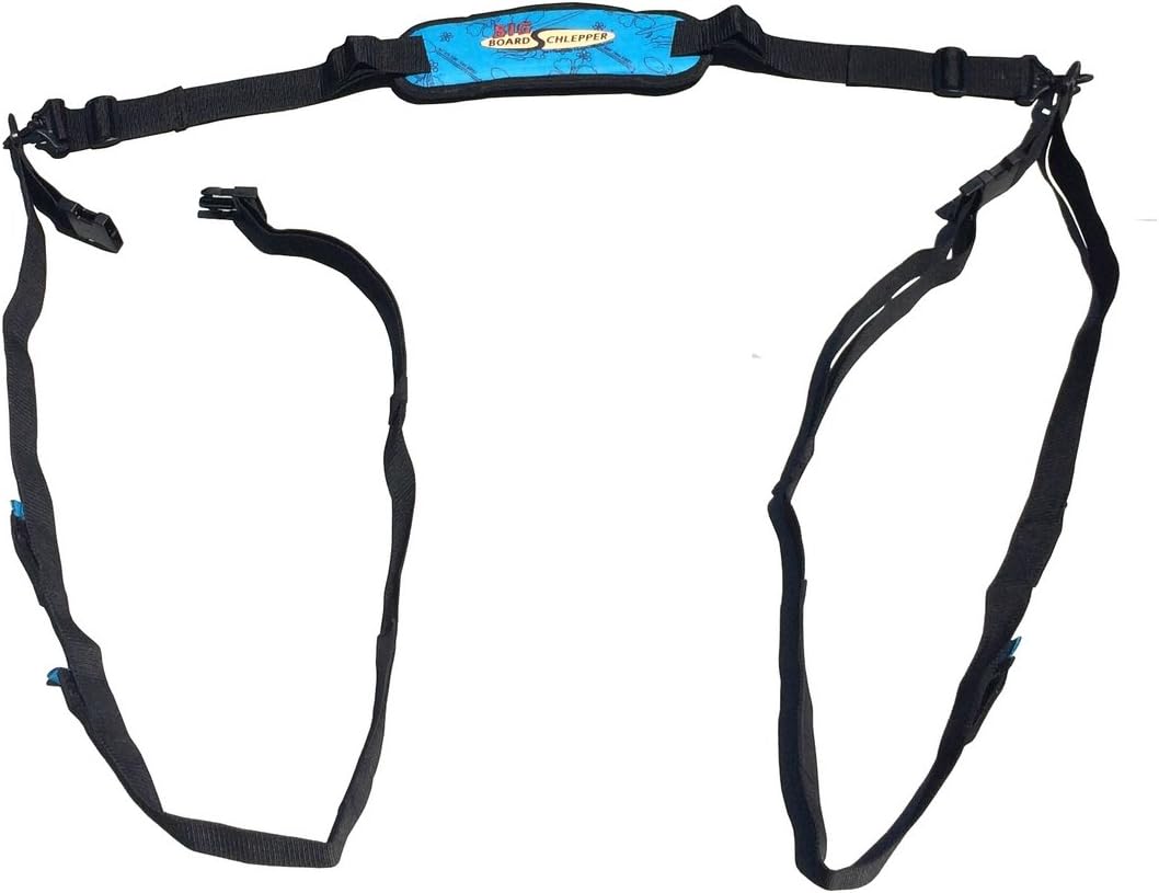 Better Surf...than Sorry 2 Pack Big Board Schlepper Adjustable Standup Paddle Board Surfboard Carrier Sling Shoulder Strap