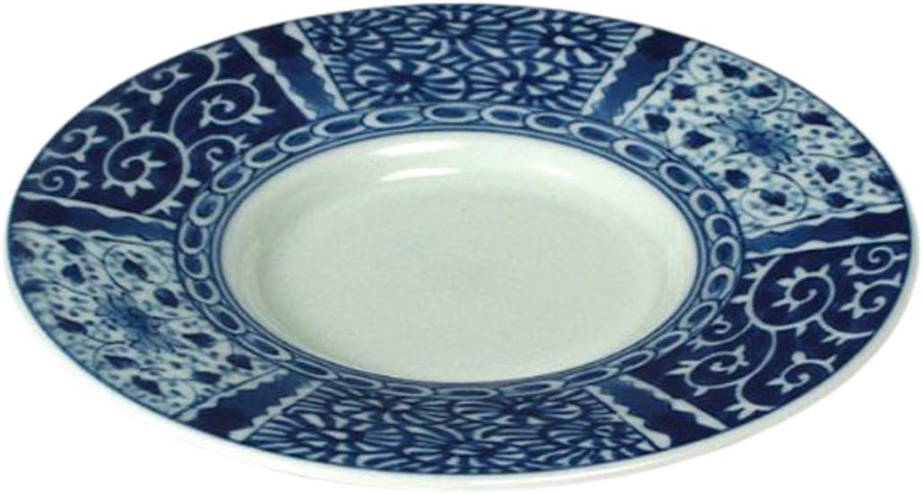 Stylish Plate: Arrangement Arabesque Saucer/Arita Ware Japanese Plate Porcelain/Size (cm) Φ14.7 x 2/No: 721178