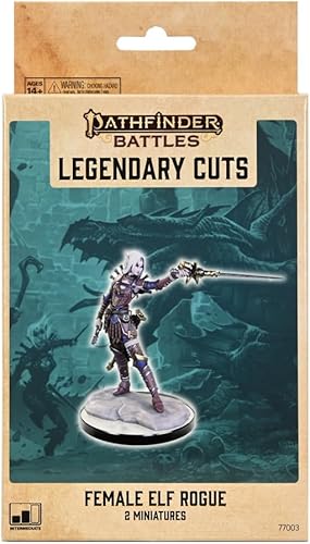 WizKids Cortes legendarios de Pathfinder pícaro elfo femenino