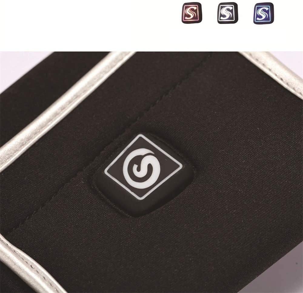 CHEWYNP Guantes calefactables Guantes calefactables para Hombres Mujeres 7.4V 2200MAh con 3 Niveles de Control de Temperatura for Esquí en la Nieve Patinaje sobre Hielo Montar Guantes Cale