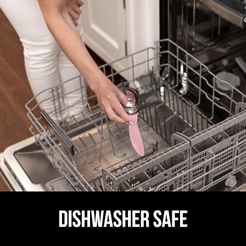 Miniatura 7 de GORILLA GRIP Cuchara de helado resistente sin BPA, mango ergonómico cómodo, cuchara de grado profesional para porciones redondas perfectas, para