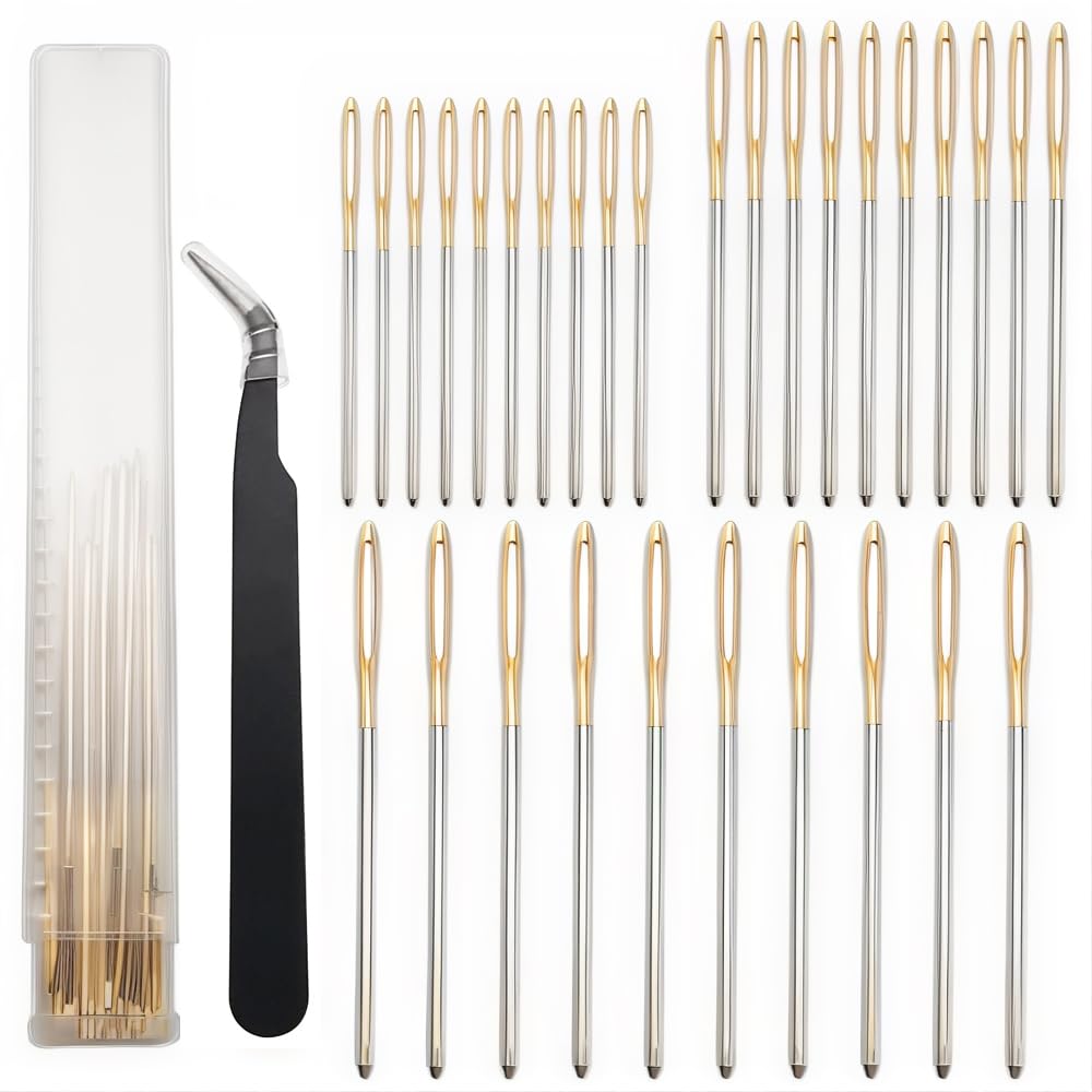 Aghi Di Plastica Per Cucire - 60 Pezzi Con Cruna Grande | Ideali Per Bambini, Lana, Uncinetto E Ricamo | Sicuri E Colorati - Foto 5