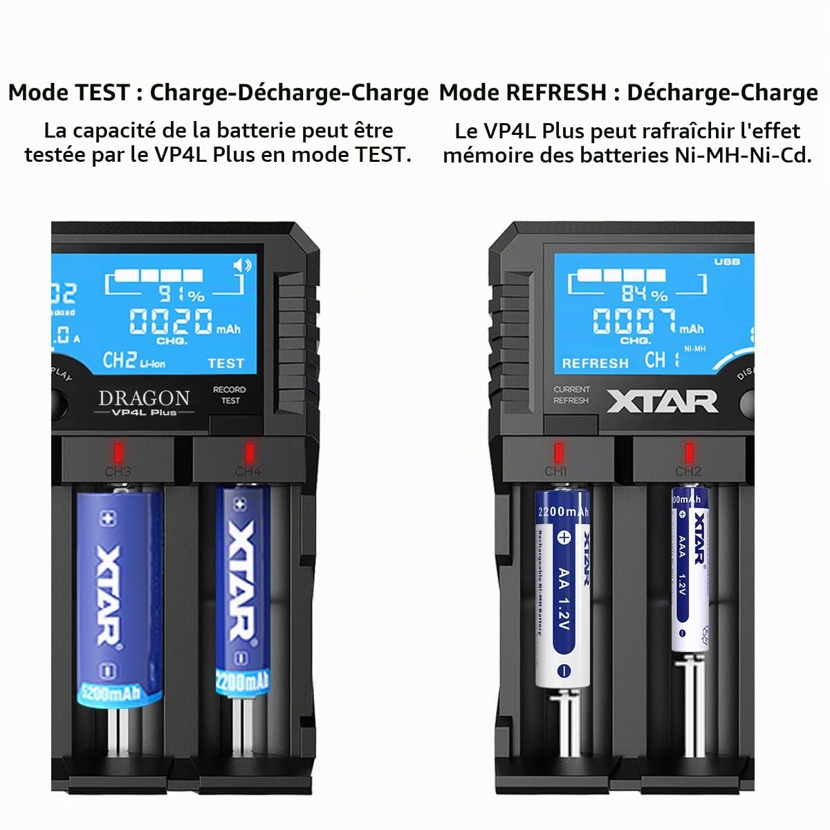 XTAR Chargeur VP4 Plus