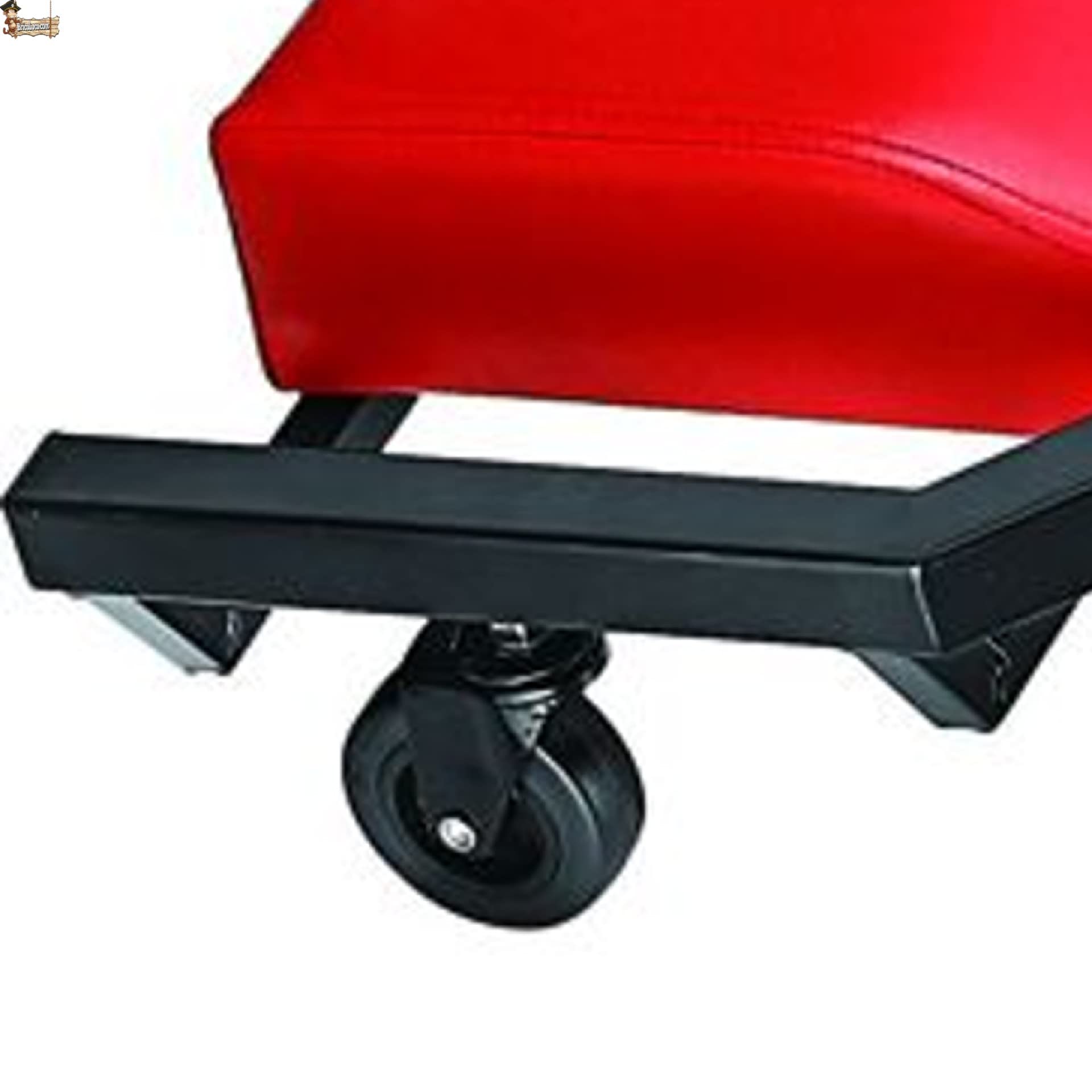 BricoLoco.com Camilla mecánico Taller. Profesional. con Ruedas industriales giratorias multidirección. Acolchado Espuma Poliuretano. Estructura Robusta de Acero. Trabajo Debajo de Coche.