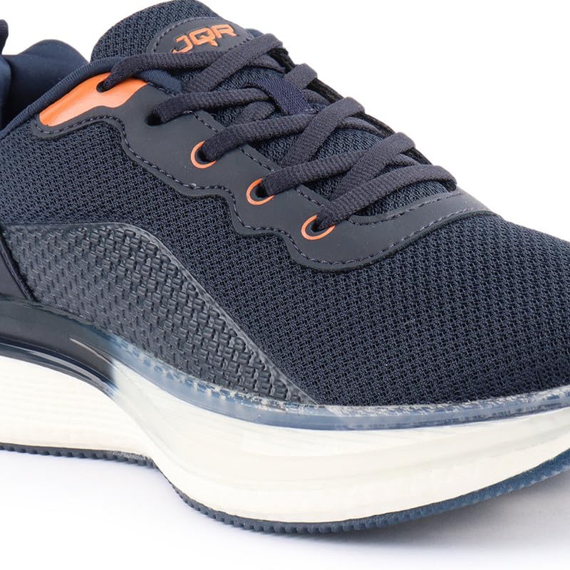 Image of JQR Rapid FIRE Sports Shoe for Men | Breathable Mesh | Shock Absorption | Nonslip | Lightweight & Comfortable | Stylish & Durable for Running, Gym, Walking, Jogging & Casual Use for Everyday Wear