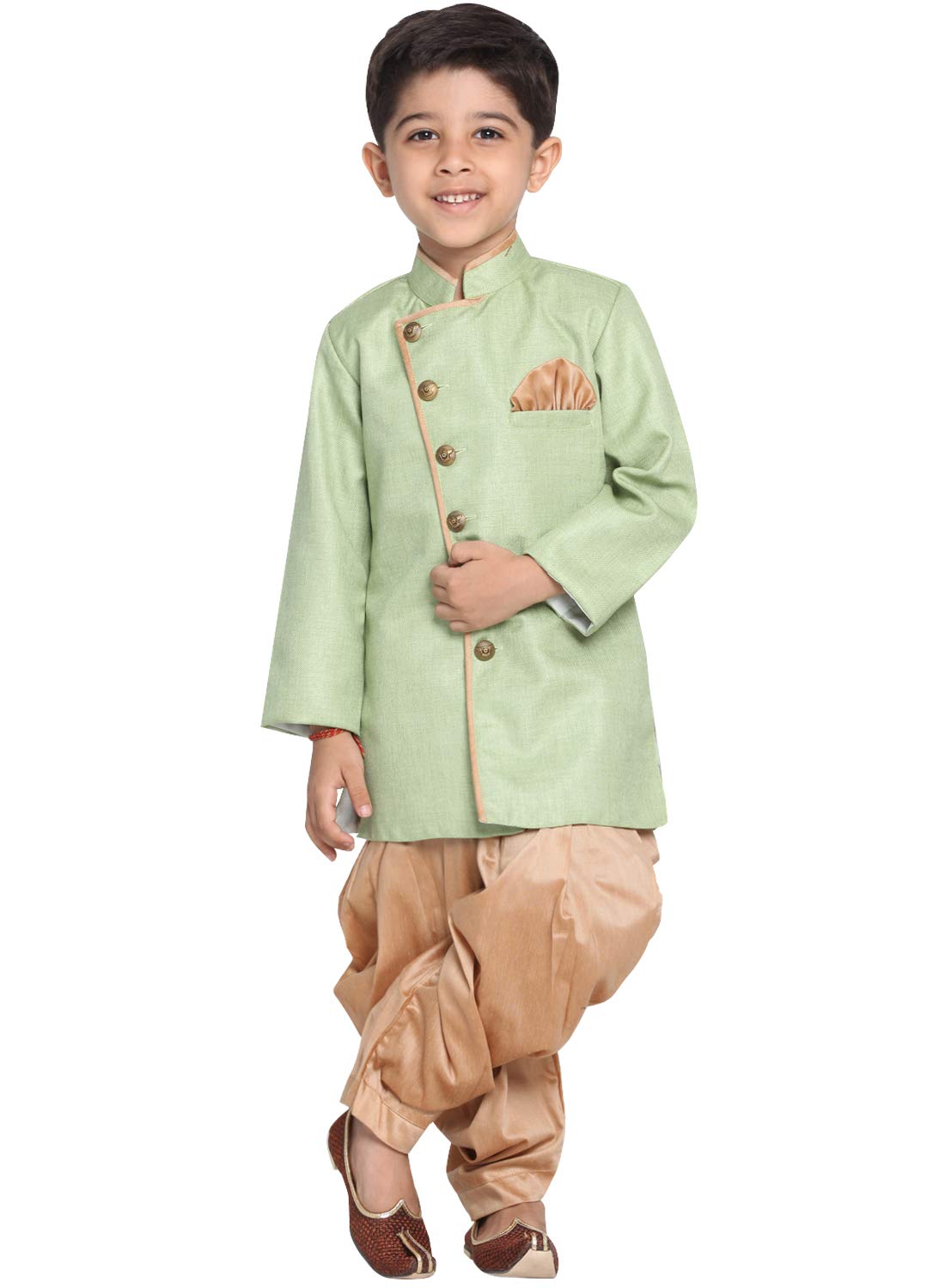 JBN CreationBoys' Regular Fit Kurta Pyjama