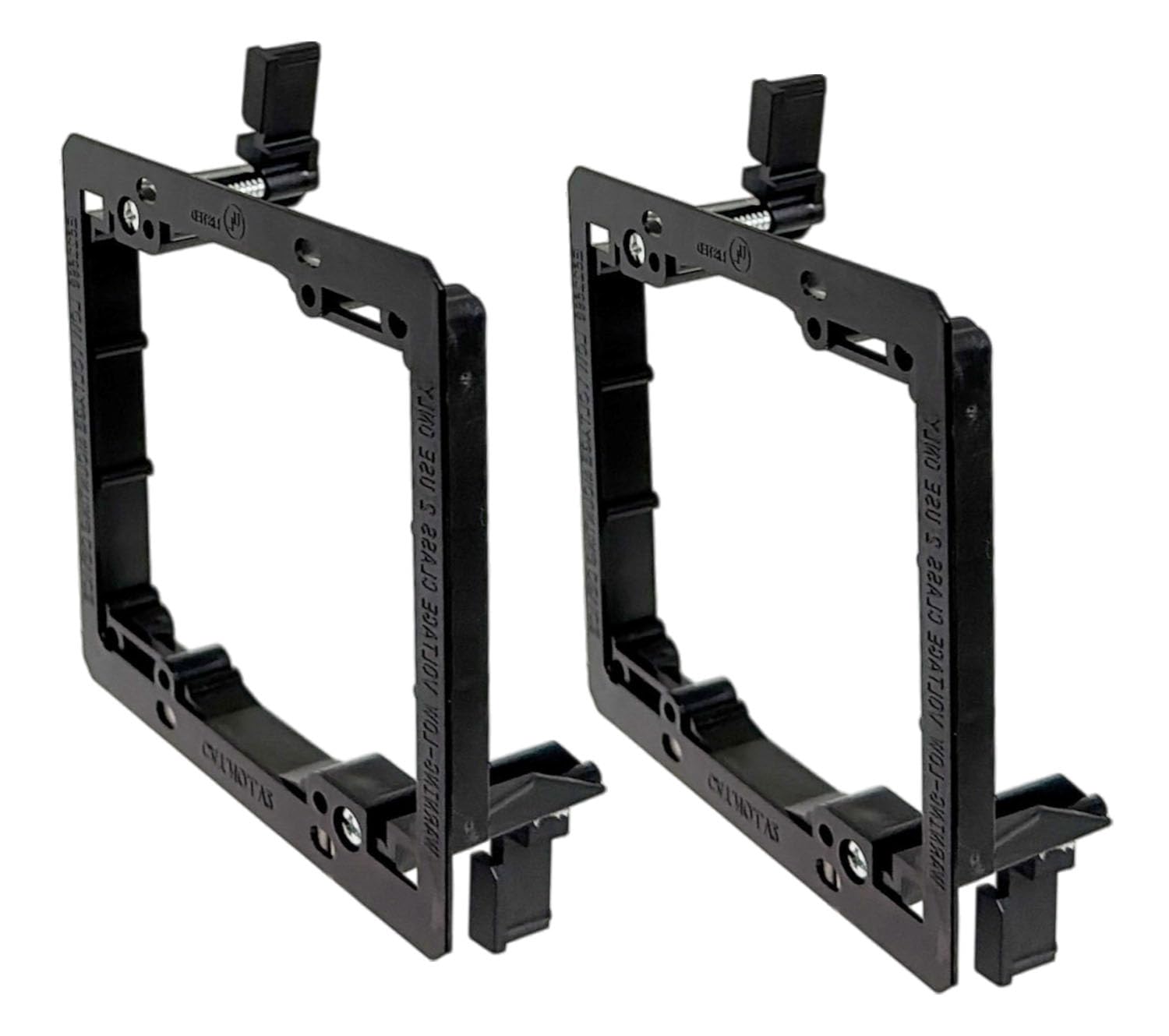 iMBAPrice LV1-2PK Single Gang (1-Gang) Low Voltage Mounting Bracket - Black (Pack of 2) — Amazon image 5