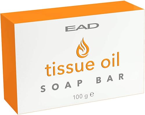 EAD Tissue Oil Soap Bar 100g Multiuse Skincare with Vitamin A & E for Scars, Acne Uneven Tone, and Dry, Dehydrated