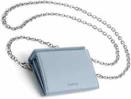 Amazon.com: Vulkitty Credit Card Wallet with Chain Strap for Women