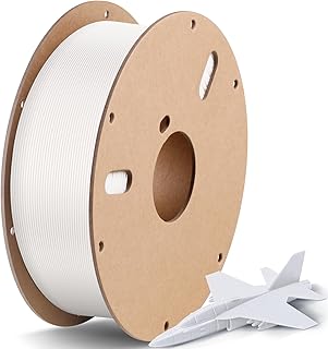 ANYCUBIC High Speed PLA Filament 1.75mm 1KG,3D Printer Filament PLA Fast,High Strength & High Temperature Resistance,Applicable to Various Models,Bright White