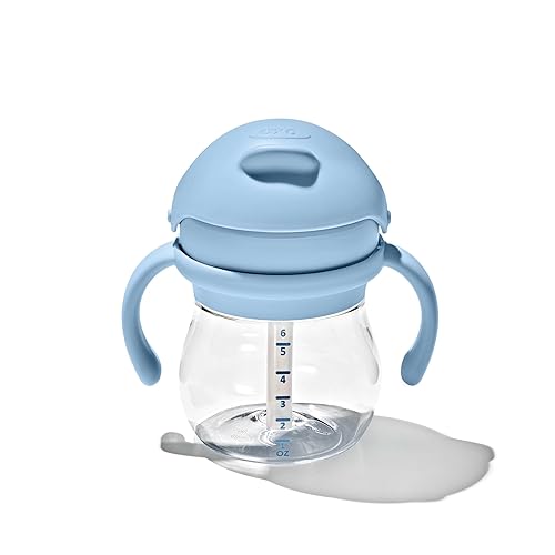 Miniatura 7 de OXO Tot Transitions - Vaso con pajita y asas extraíbles, 6 onzas, atardecer