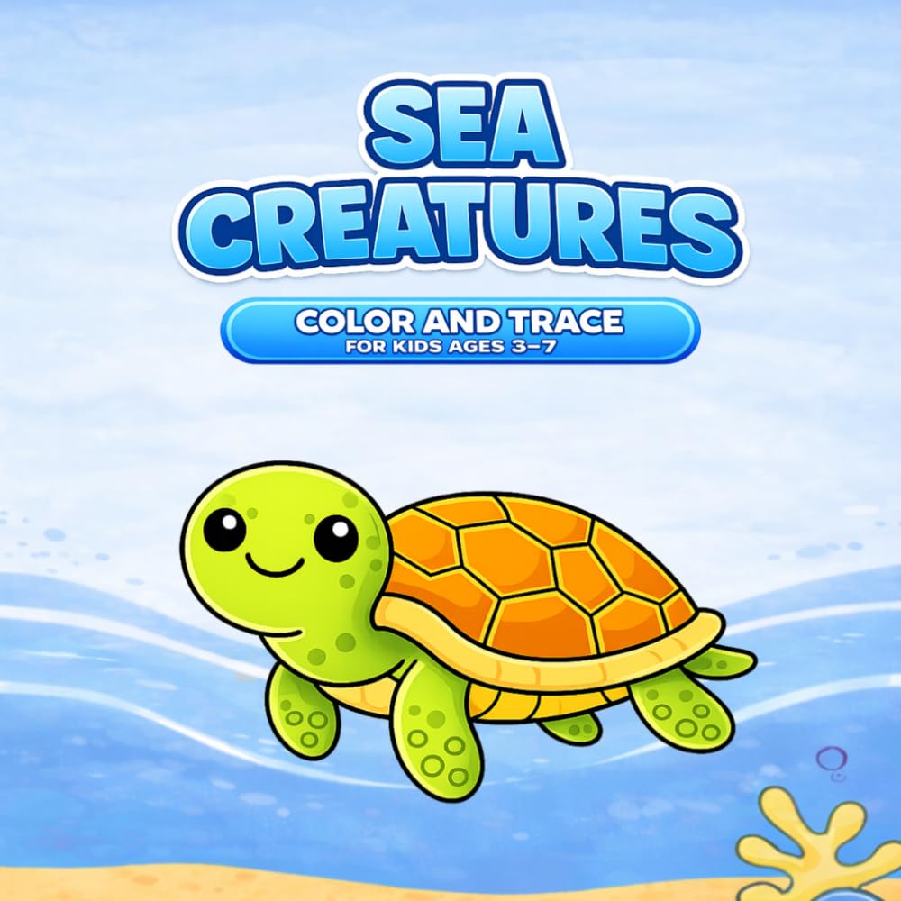 Sea Creatures: Color and trace