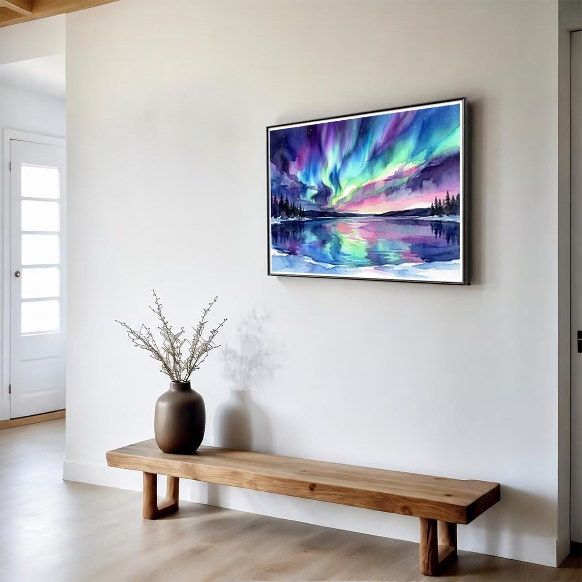 Aurora 5D diamentowe malowanie pełny zestaw 135 x 100 cm L-8180