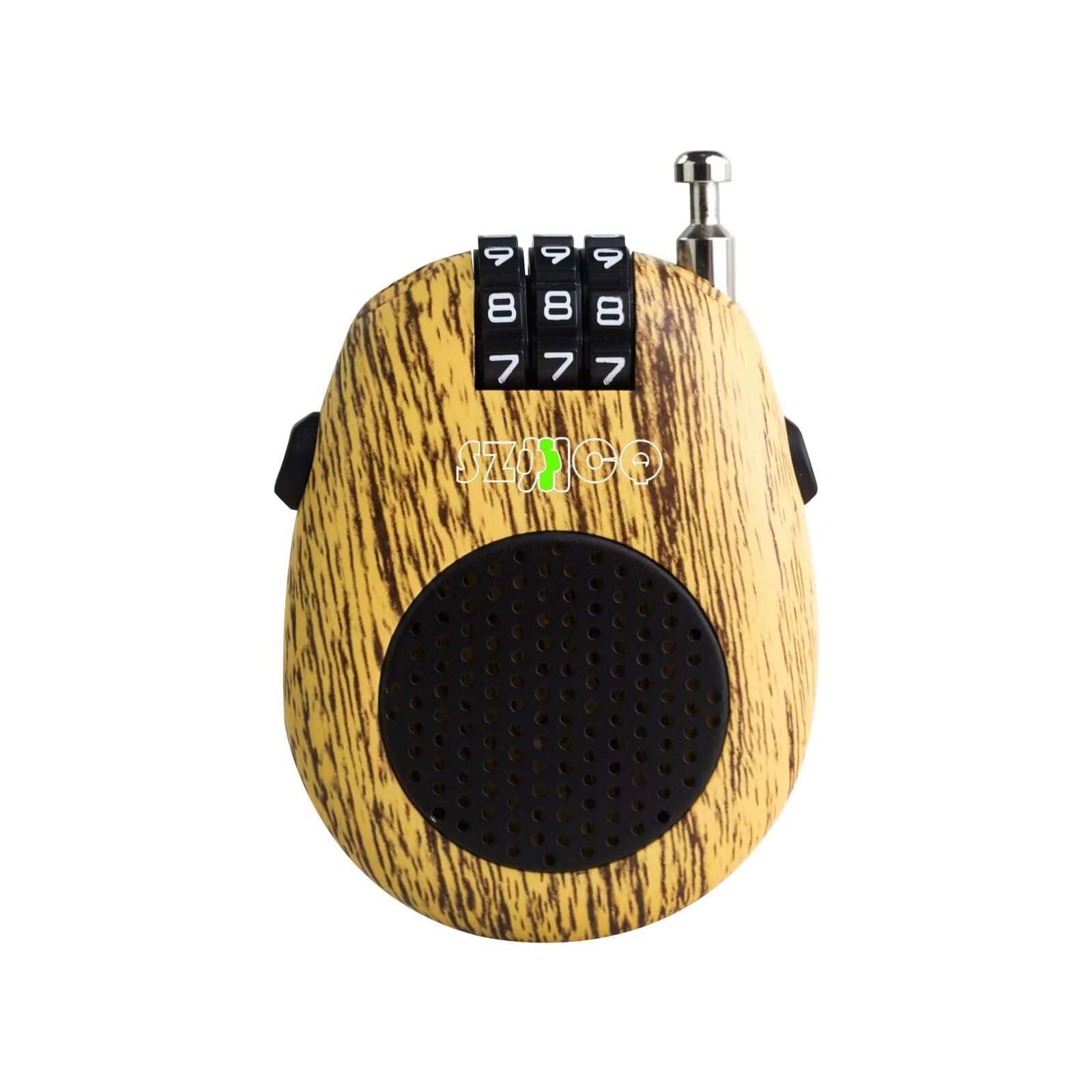 SZCQ Retractable Cable Combination Lock 27 Inch Security Password Lock Steel ABS Padlock for Luggage Travel,Snowboard,Bike,Stroller and Suitcases and Helmet