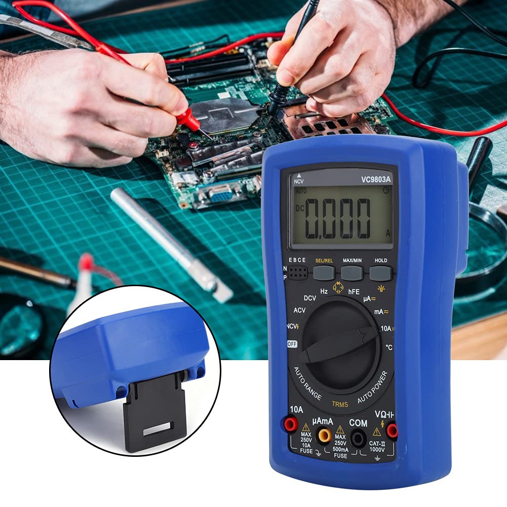 Multimetro digitale a portata automatica True RMS Tester di tensione/corrente CA/CC per professionisti elettrici