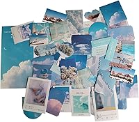 Vista 5 de Kawaii Washi - Juego de calcomanías con imagen ligera, puesta de sol, paisaje, cielo soleado, caramelo, cosas verdes, calcomanías decorativas