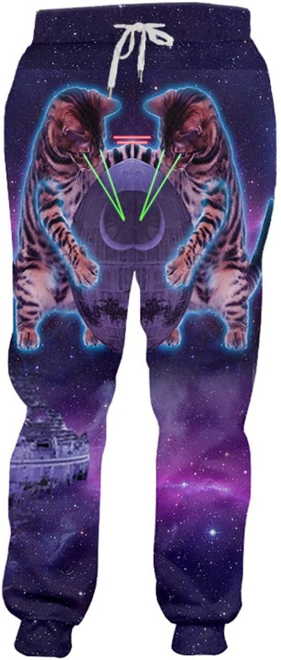 Trainingsbroek dieren Hip Hop mannen 3D druk kat Galaxy Space Joggers  Joggingbroek Lange Kleding Cat Galaxy Space 5XL : Amazon.nl: Kleding,  schoenen \u0026 sieraden