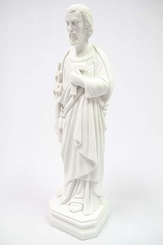 Miniatura 9 de Estatua religiosa católica de San José de San José, escultura religiosa de 16 pulgadas, colección Vittoria hecha en Italia