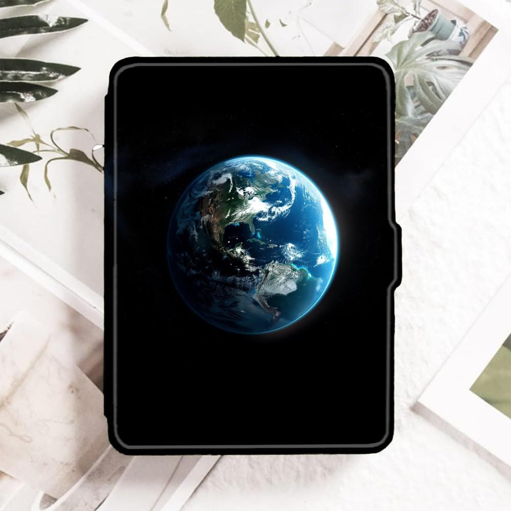 Case for Kindle Oasis Waterproof Cover with Auto Sleep Wake Only Fits 7 Inch Kindle Oasis(10Th 2019 Release & 9Th 2017 Release)-Earth in The Universe