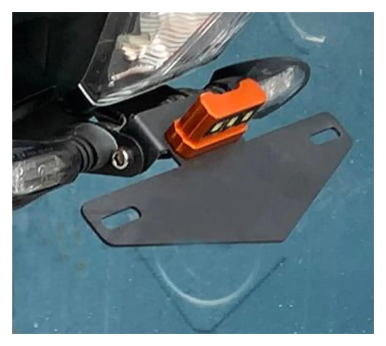Supporto Per Targa Adatto Per DUKE 390 125 200 250 2013-2023 Con Luce LED Per Eliminazione Parafango Per Moto portatarga Posteriore Moto