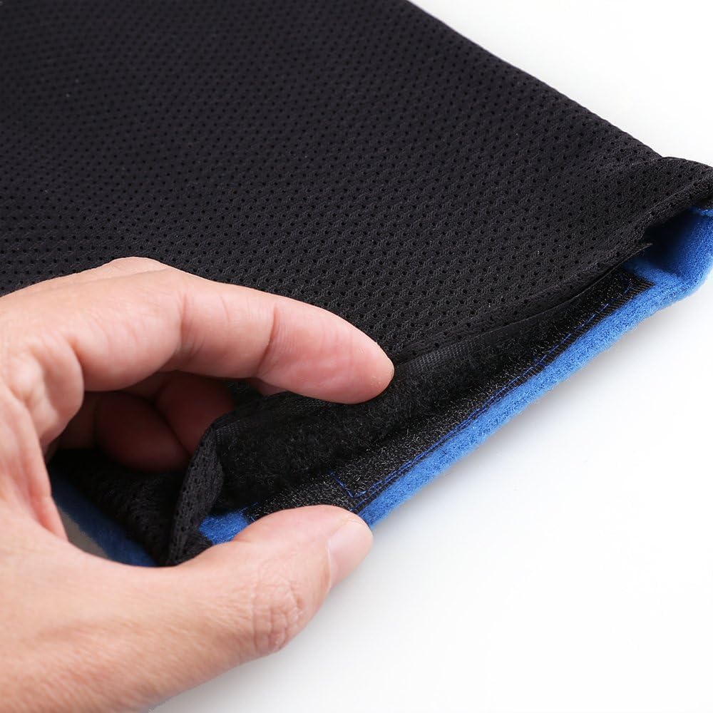 LotFancy 2Pcs Bolsas de Gel Frío o Calor Reutilizables con Banda Elástica, Bolsas Gel Frio Calor Congelador y Microondas para Lesiones Rodilla Codo Cuello Recuperación Muscular Terapias, 27x12cm