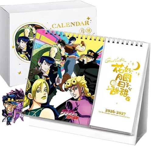 WW̊Ȗ` J_[2026-2027N Ǌ|JOJO AjObY W ʐ^V[ \\ XPW[ p  a VN  v[g A4TCY (F-A)