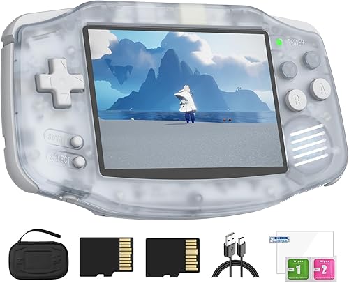 RG34XX Retro Handheld Game Console Linux 3.4 '' IPS 720*480 Pantalla 64G Tarjeta 5000+ Classic Games RG34XX H700 64-bit 3500mAh Batería Reproductor