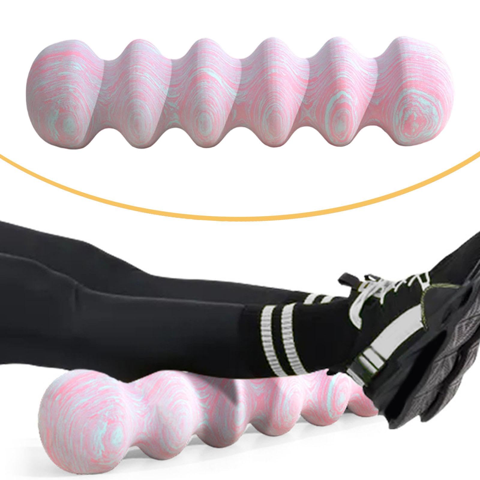 Homyl Foam Roller Rullo Massaggio Esercizio Colonna Pilates Realizzato Solido con Funzione Antidistorsione Progettato per Massaggiare Gambe E Sc