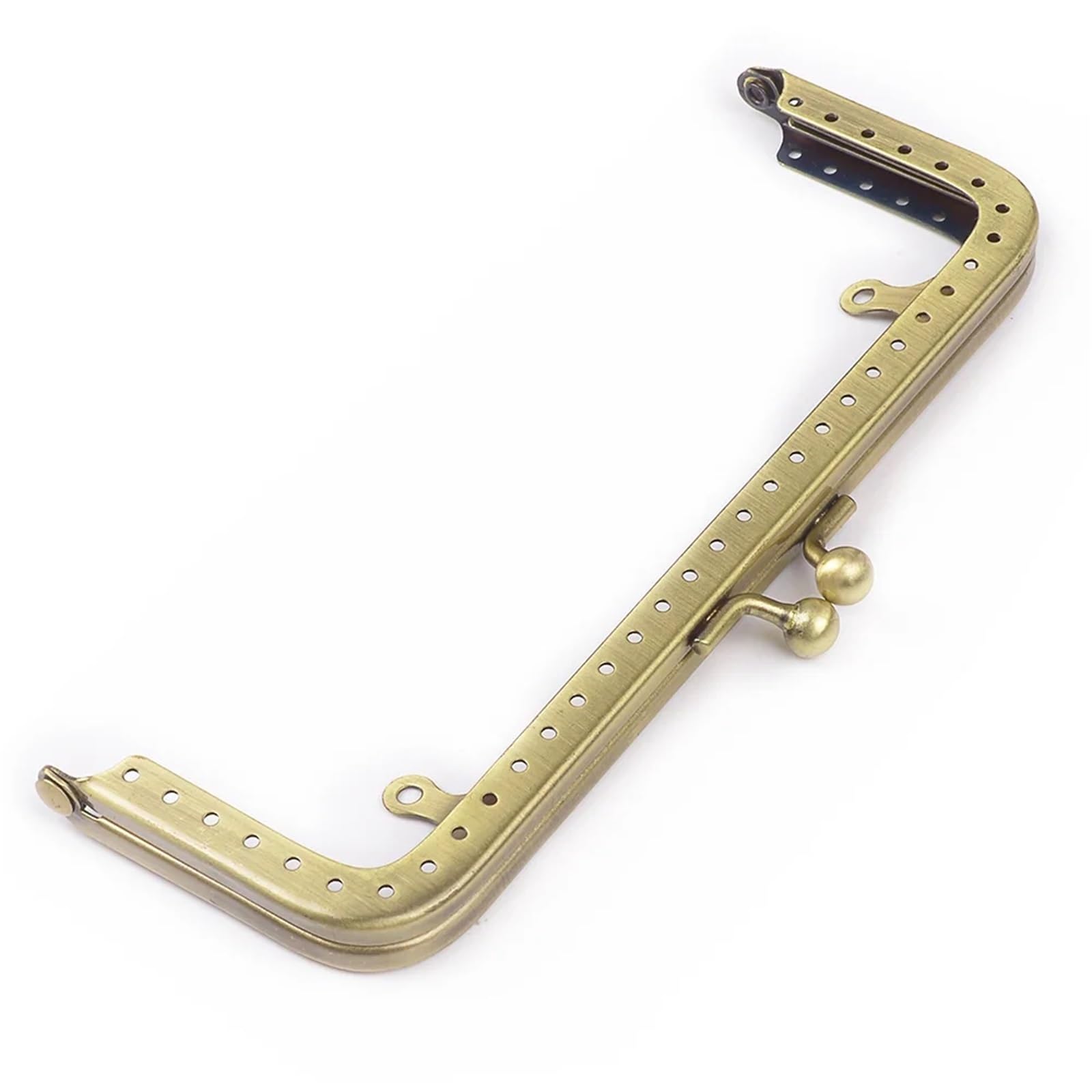 10 asas de metal for bolso de mano, accesorios for bolso, cierre de beso, 4 colores(10PCS-15.5cm-copper)
