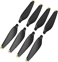 Vista 2 de GLOGLOW Hélices para drones, accesorios para drones PC Flexible Drone Wing Blade para Mini 3 (dorado)